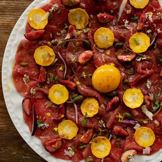 UN CARPACCIO TRÈS COLORÉ